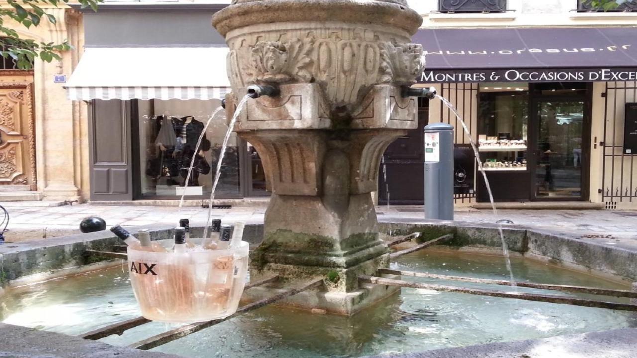Sunny Apartment With Nice View In History City Center Aix-en-Provence Eksteriør billede